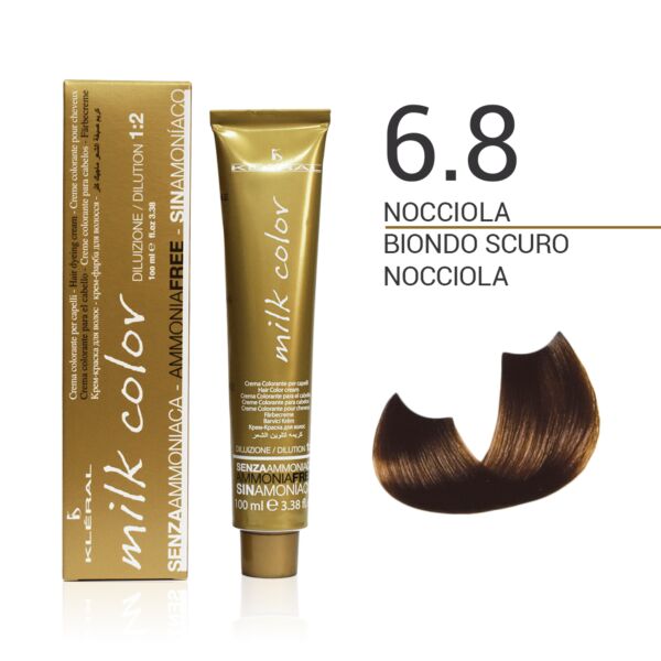 6.8 - HAZELNUT DARK BLONDE