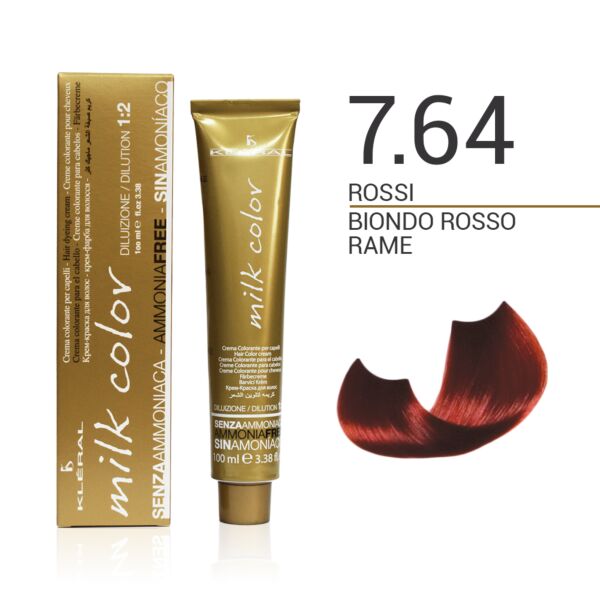 7.64 - COPPERY RED BLOND