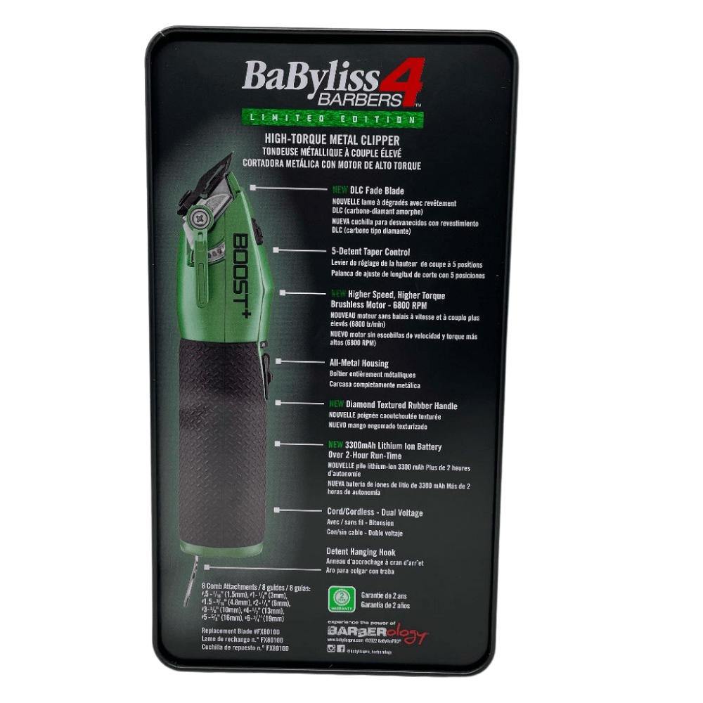 BABYLISS PRO 4 Barbers Patty Cuts High-Torque Metal Clipper