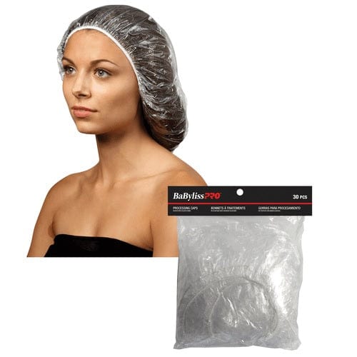 BABYLISS PRO Processing Caps Plastic With Elastic Band
