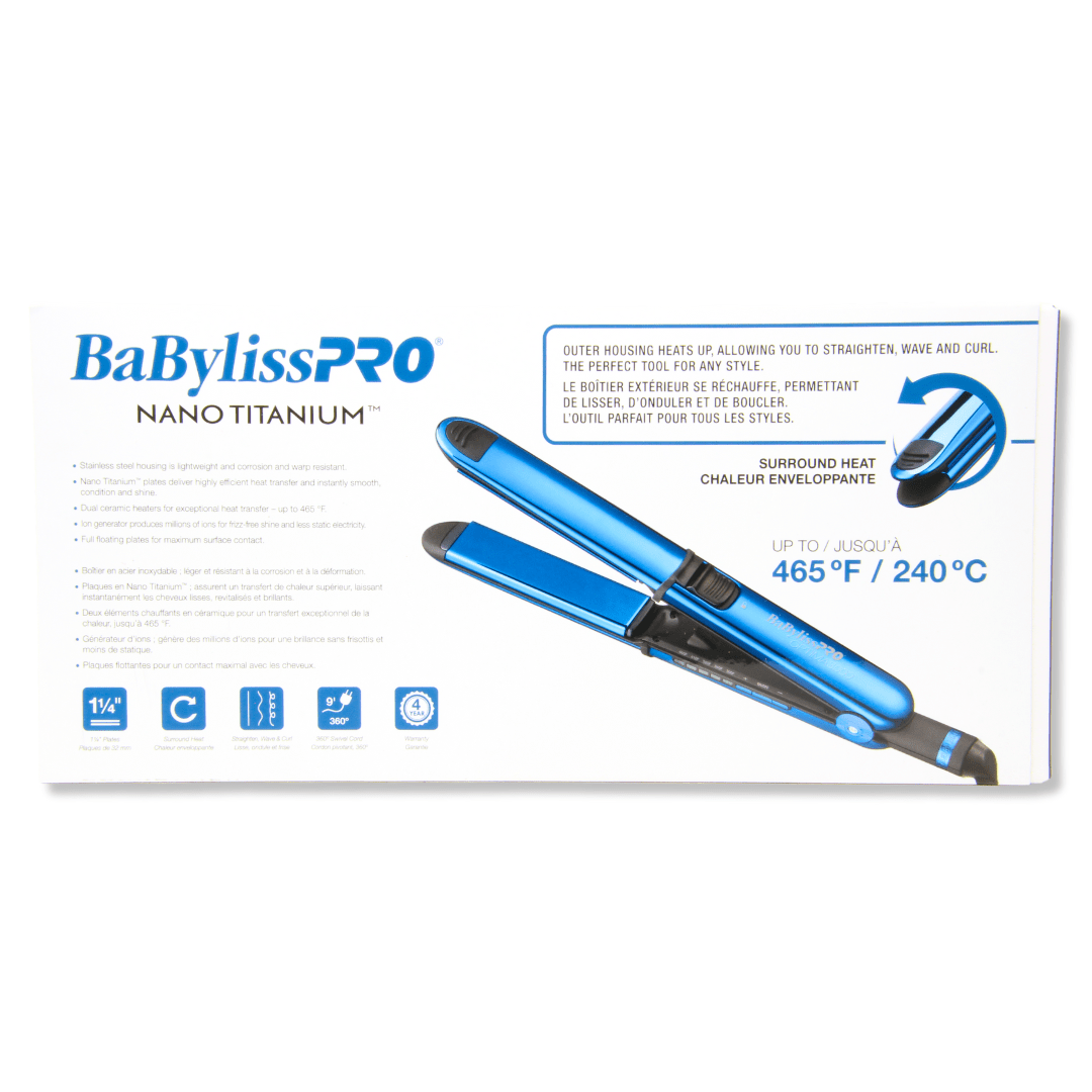 BABYLISS PRO Stainless Steel Flat Iron