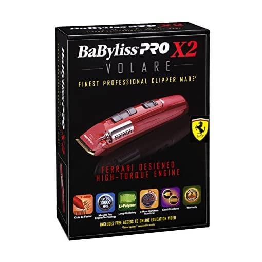 BABYLISS PRO X2 Volare Ferrari designed high torque engine