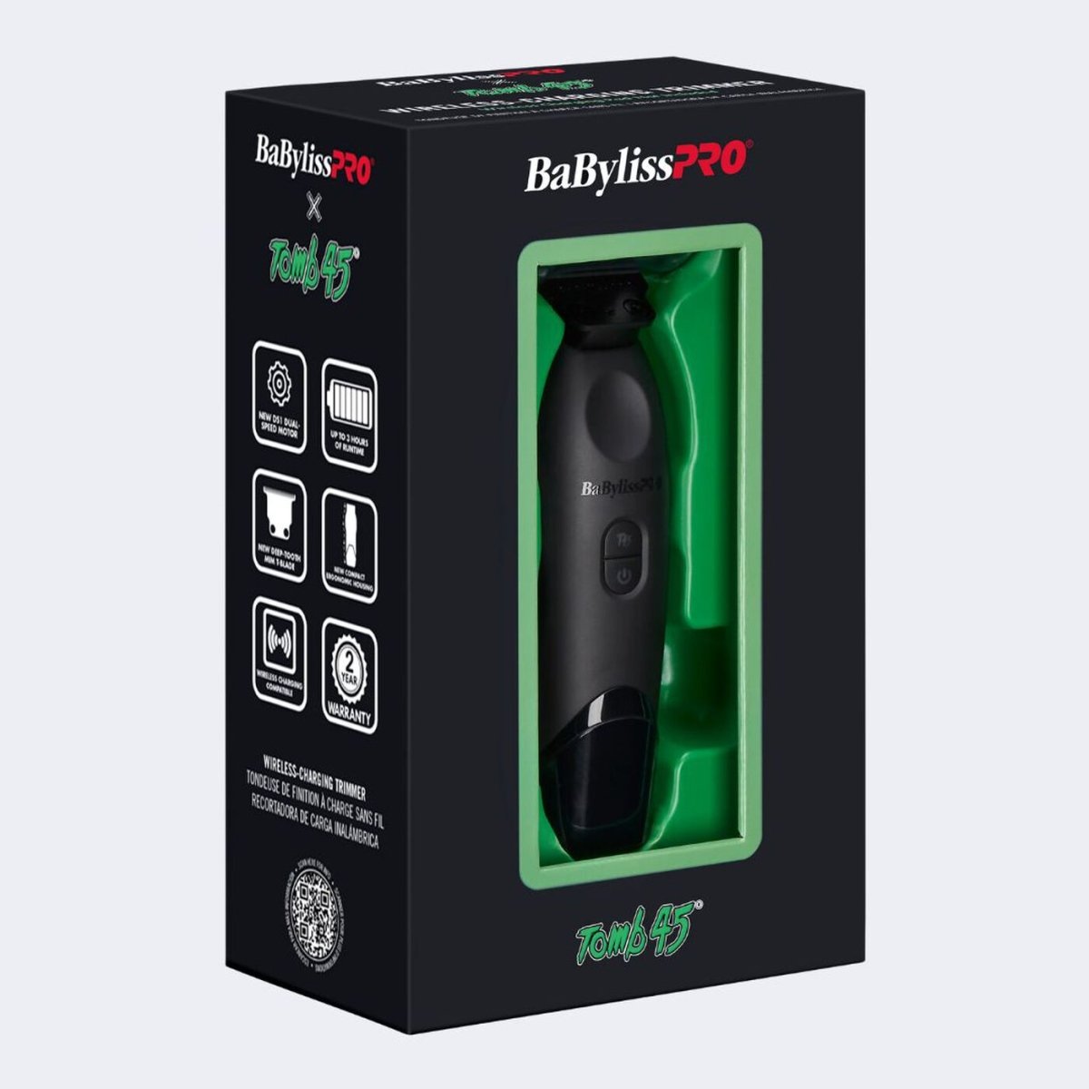 BABYLISSPRO Tomb45 FXT45T Wireless-Charging Trimmer