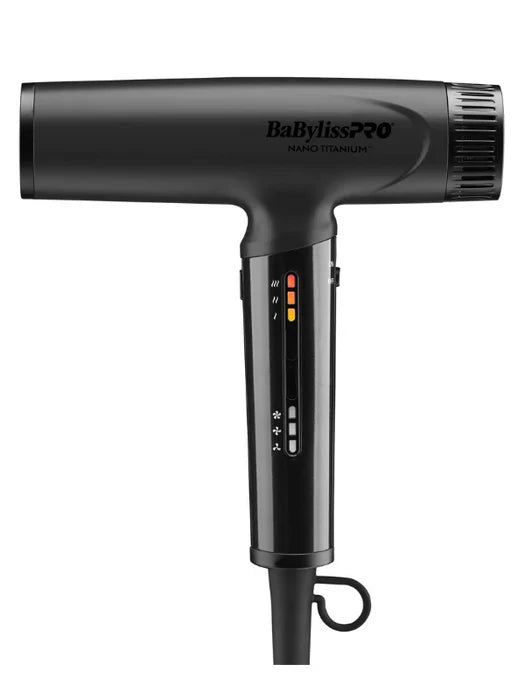 BabylissPro High Speed Nano Titanium Light Matte Black Hair Dryer