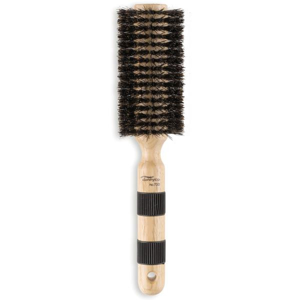 Circular brush with 100% pre-softened natural boar bristles - Large