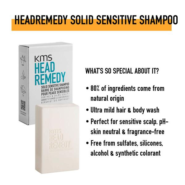 Head Remedy Solid Sensitive Shampoo 2.64 oz