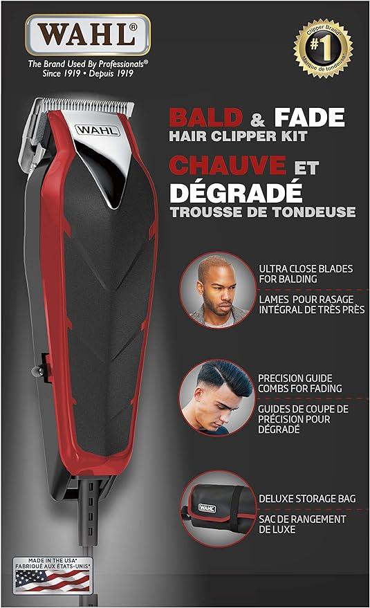 WAHL PROFESSIONAL Bald & Fade Hair Clipper Kit