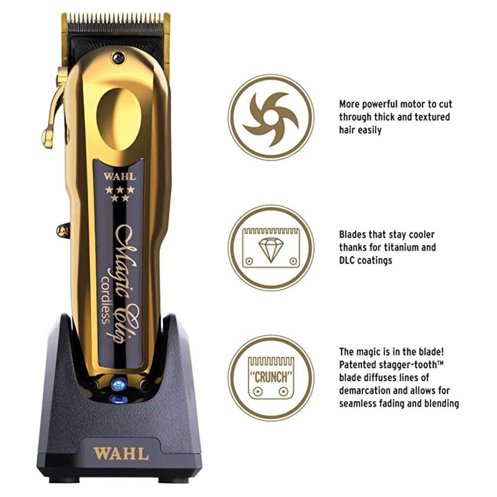 WAHL PROFESSIONAL Cordless Magic Clip - Gold Edition