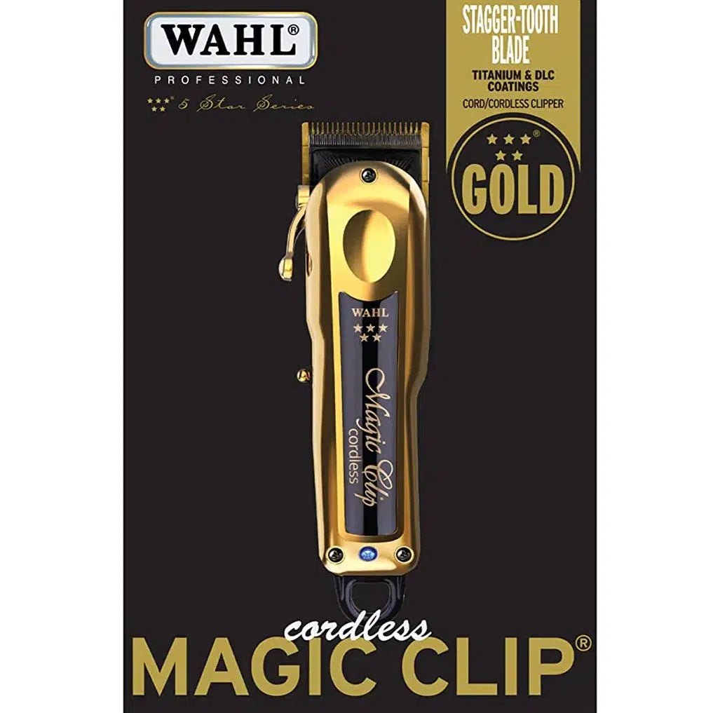 WAHL PROFESSIONAL Cordless Magic Clip - Gold Edition