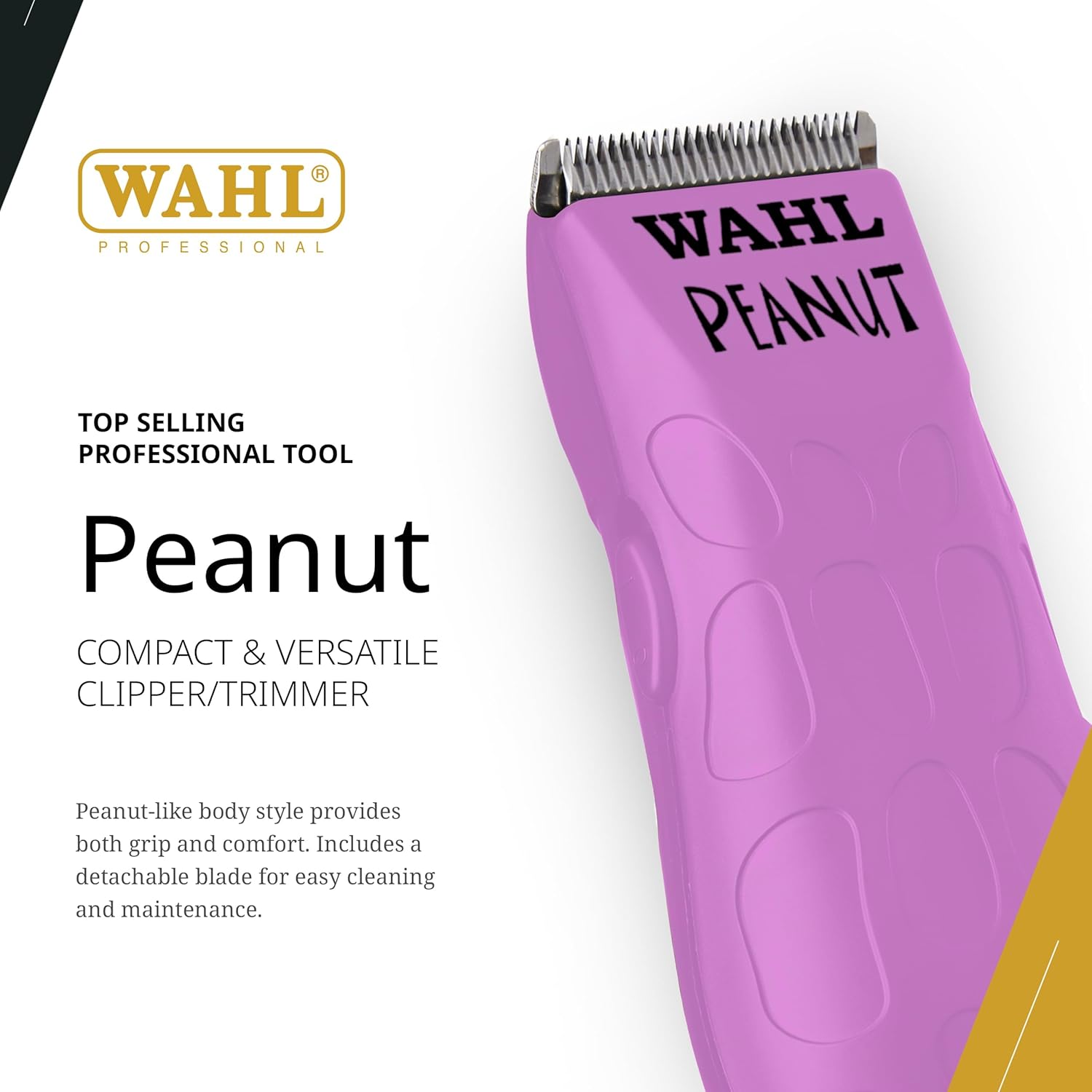 WAHL PROFESSIONAL Peanut Clipper/Trimmer in miniature size (Orchid)
