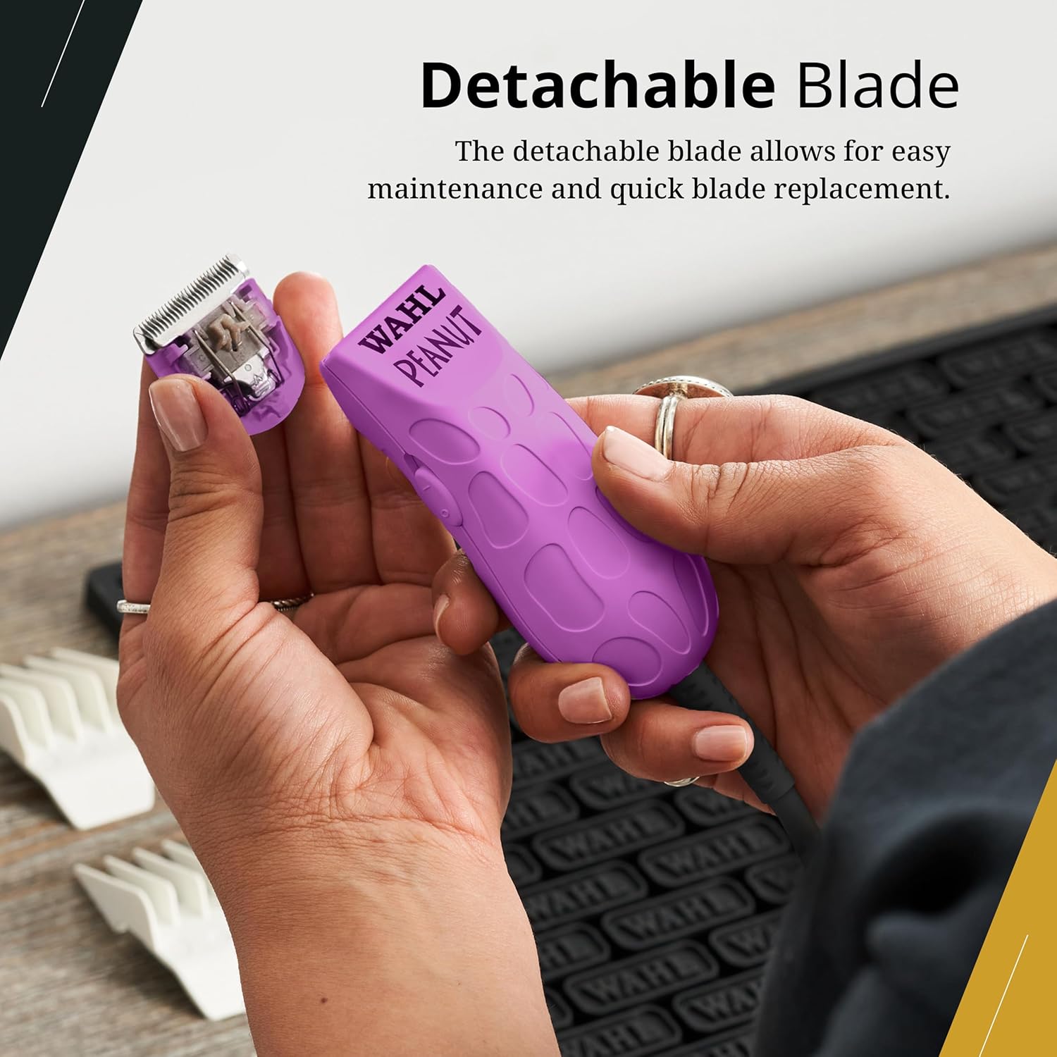 WAHL PROFESSIONAL Peanut Clipper/Trimmer in miniature size (Orchid)