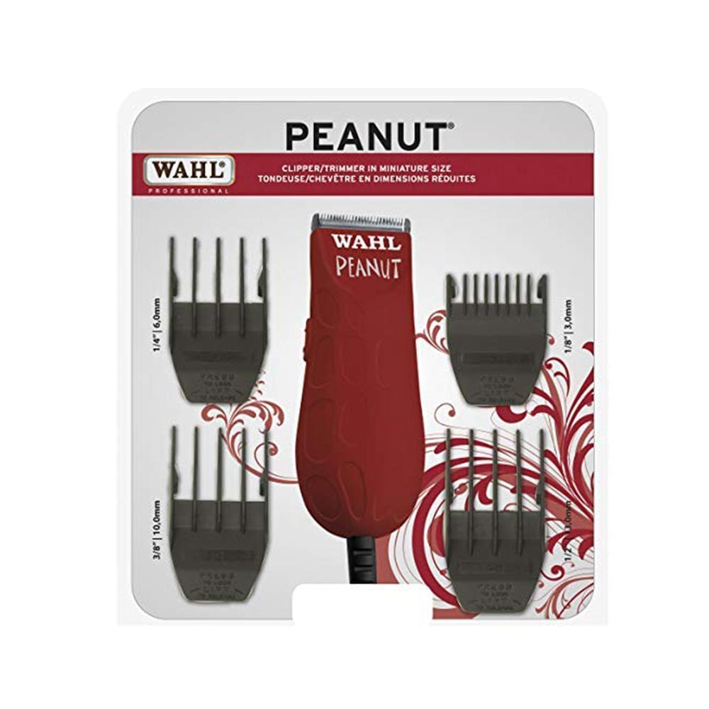 WAHL PROFESSIONAL Peanut Clipper/Trimmer in miniature size (Red)