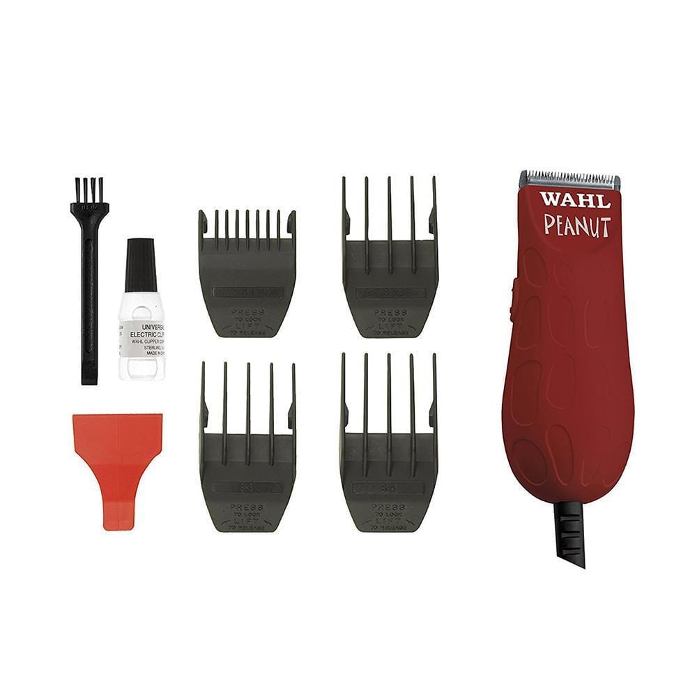 WAHL PROFESSIONAL Peanut Clipper/Trimmer in miniature size (Red)