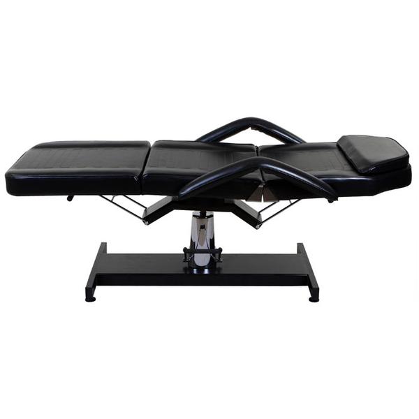 "DAINA" Elegant Black Bed with Hydraulic Pump