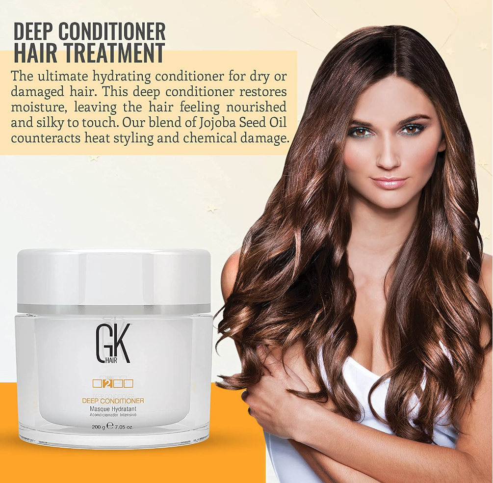 GK Hair Global Keratin Deep Conditioning Treatment - 200g