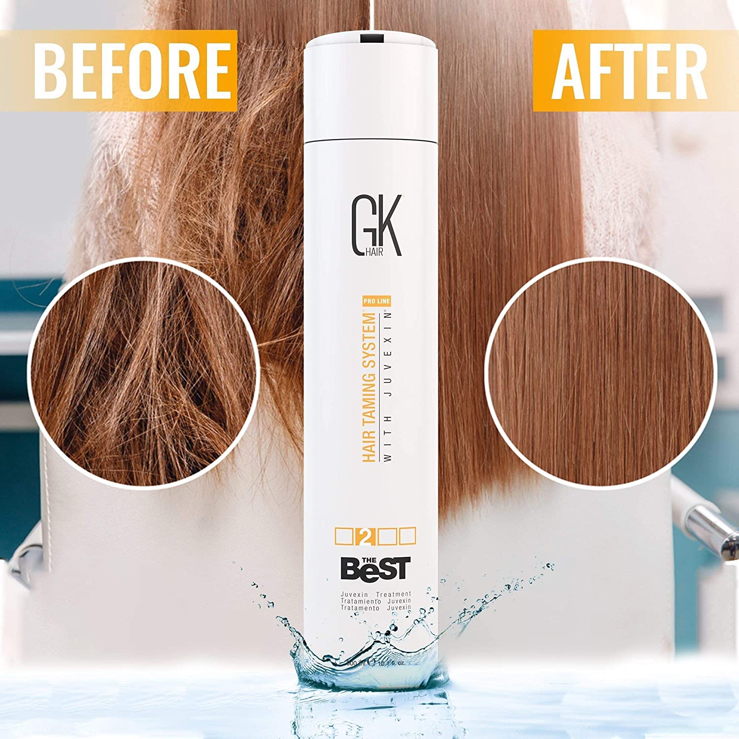 GK Ultimate Keratin Hair Smoothing Solution 300ml