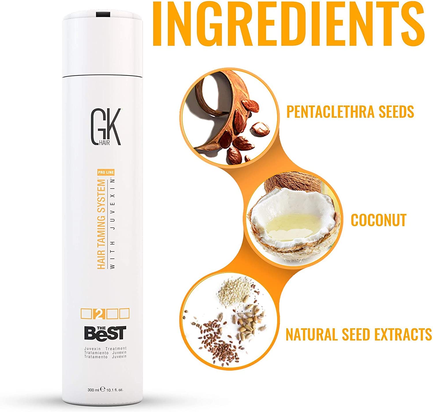 GK Ultimate Keratin Hair Smoothing Solution 300ml