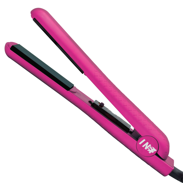 8cup - Pink Ceramic and Tourmaline 1" Flat Iron with INF Technology