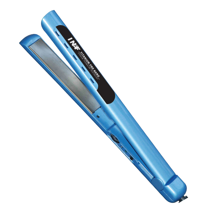 INF Professional - Blue Titanium-Tourmaline Ionic Flat Iron by INF