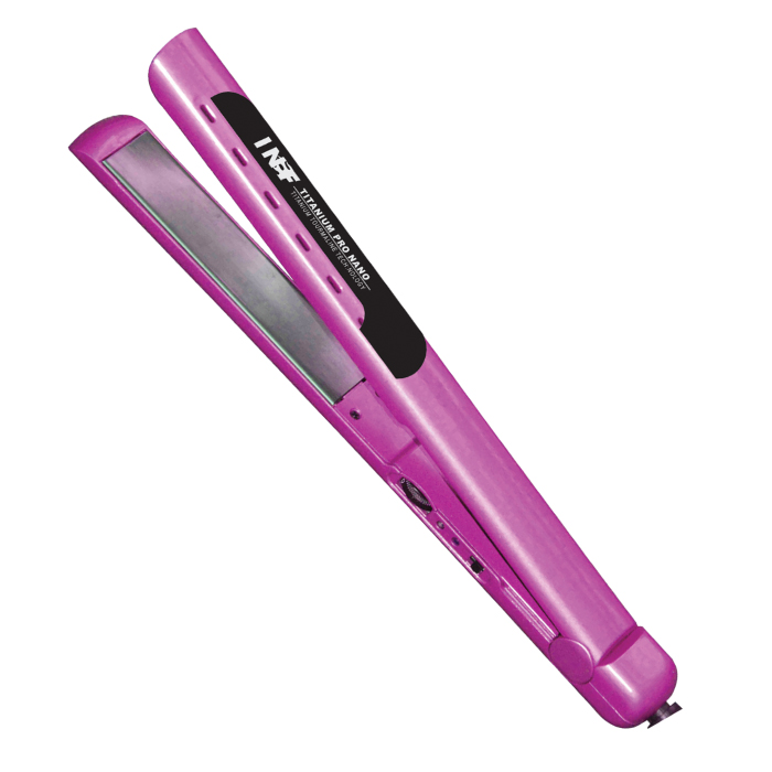 INF Professional - Pink Titanium Tourmaline-Infused Flat Iron by INF