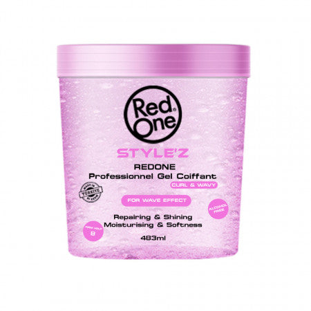RedOne STYLE'Z Hair Care Gel Curly & Wavy 483 ml