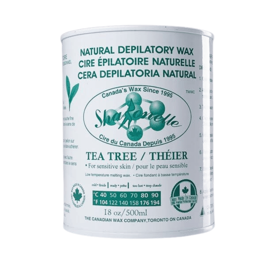 Sharonelle Soft Wax 18 oz – Tea Tree (Case of 24)