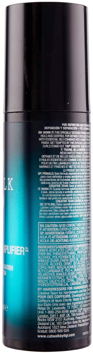 TIGI Catwalk Curlesque Curls Rock Amplifier Cream - Unisex, 5.07 oz